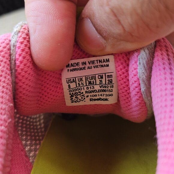 Reebok Women Shoes ZigNano Burn TD Running Trainers Shoe 8 US - Picture 13 of 14